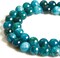 100pcs 6mm Apatite Beads Natural Gemstone Beads Round Loose Beads for Jewelry Making